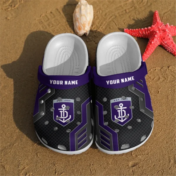 Fremantle Dockers Australian Football League Exclusive Logo Crocs HOVA210525AFL09FRE - Image 2