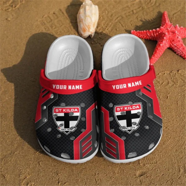 St Kilda Saints Australian Football League Exclusive Logo Crocs HOVA210525AFL09STK - Image 2