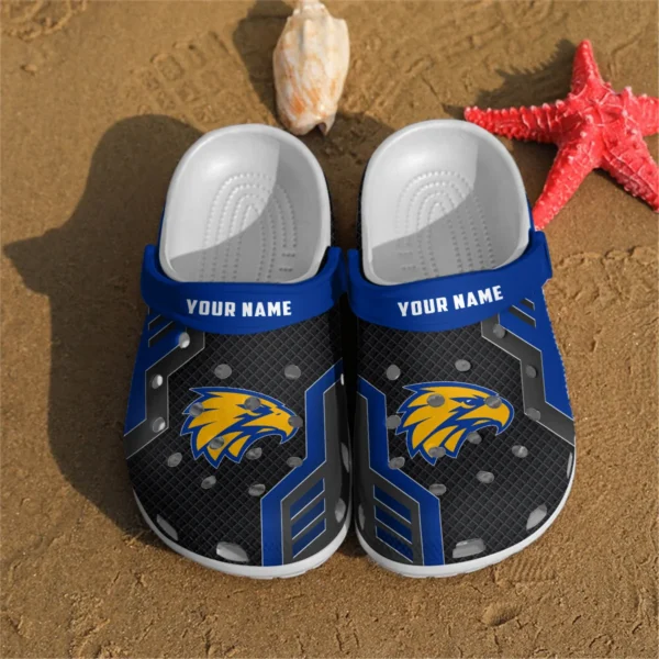 West Coast Eagles Australian Football League Exclusive Logo Crocs HOVA210525AFL09WCE - Image 2