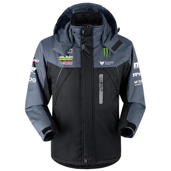 Monster Castrol Racing Exclusive Logo Plush Charging Suit HOSPC160625PCS01TF - Black - Image 2