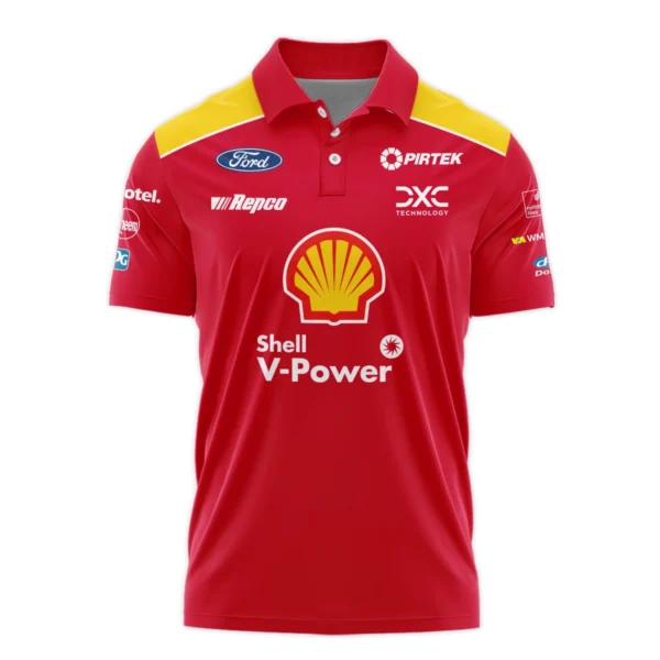 Shell V-Power Racing Team Exclusive Logo Polo Shirt HOSPC170605A01SHE-PL - Image 2