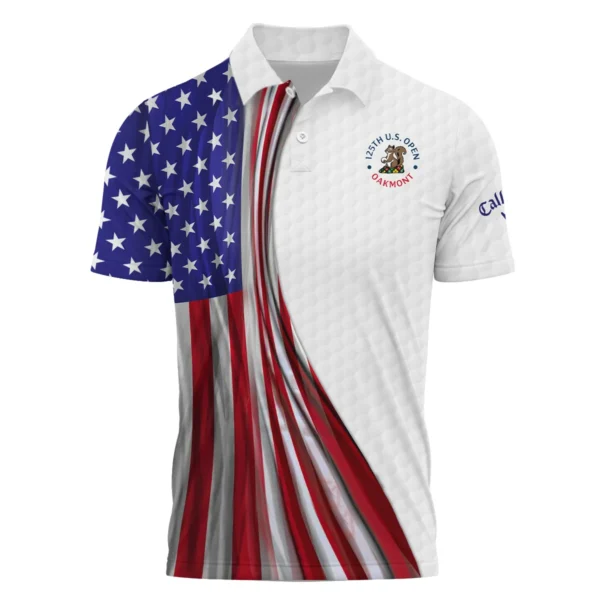 Callaway 125th U.S. Open Exclusive Logo Polo Shirt QTUSG110625A2CLW-PL - Image 2
