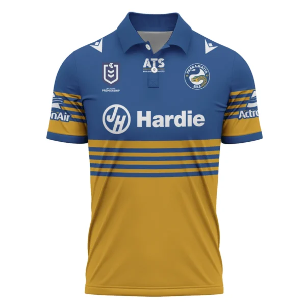 Parramatta Eels NRL Exclusive Logo Polo Shirt QTVA050625NRL01PAR-PL - Image 2