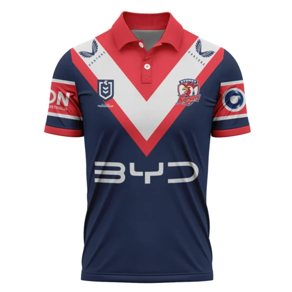 Sydney Roosters NRL Exclusive Logo Polo Shirt QTVA050625NRL01SYD-PL - Image 2
