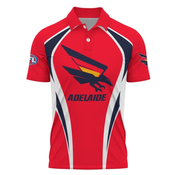 Adelaide Crows AFL Exclusive Logo Polo Shirt QTVA250625AFL03ADEL-PL - Image 2