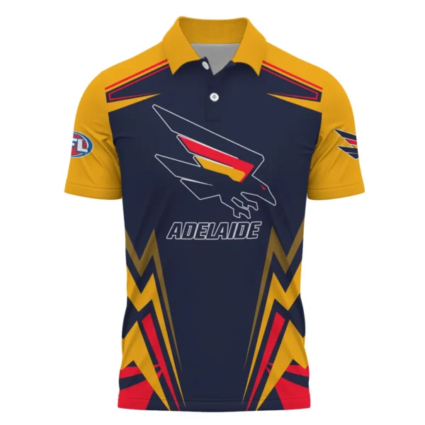 Adelaide Crows AFL Exclusive Logo Polo Shirt QTVA270625AFL04ADEL-PL - Image 2