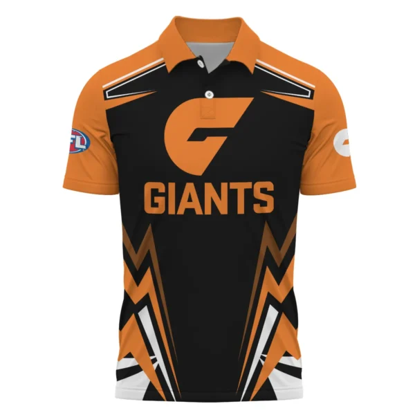 GWS Giants AFL Exclusive Logo Polo Shirt QTVA270625AFL04GWS-PL - Image 2