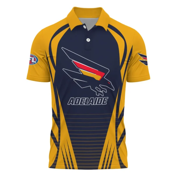 Adelaide Crows AFL Exclusive Logo Polo Shirt QTVA280625AFL05ADEL-PL - Image 2