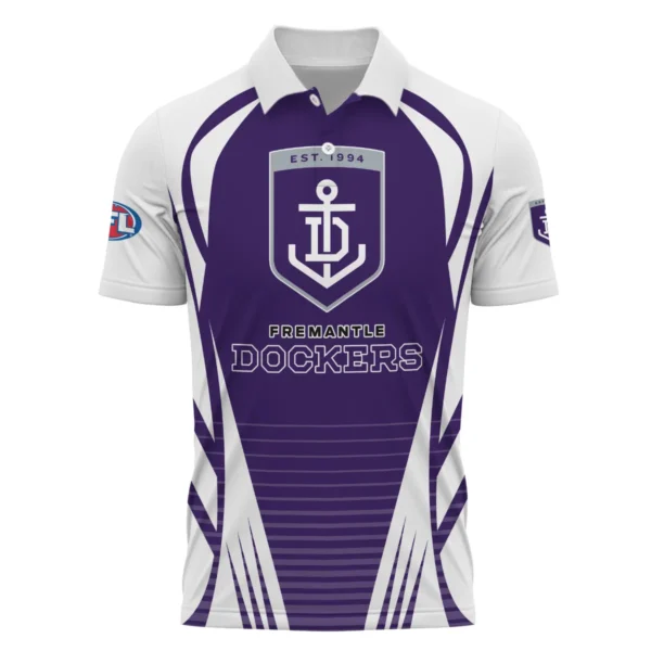 Fremantle Dockers AFL Exclusive Logo Polo Shirt QTVA280625AFL05FRE-PL - Image 2