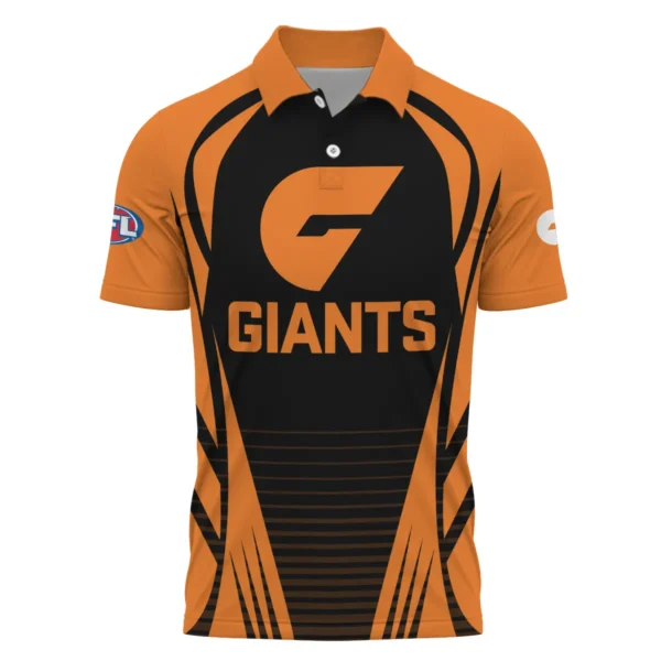 GWS Giants AFL Exclusive Logo Polo Shirt QTVA280625AFL05GWS-PL - Image 2