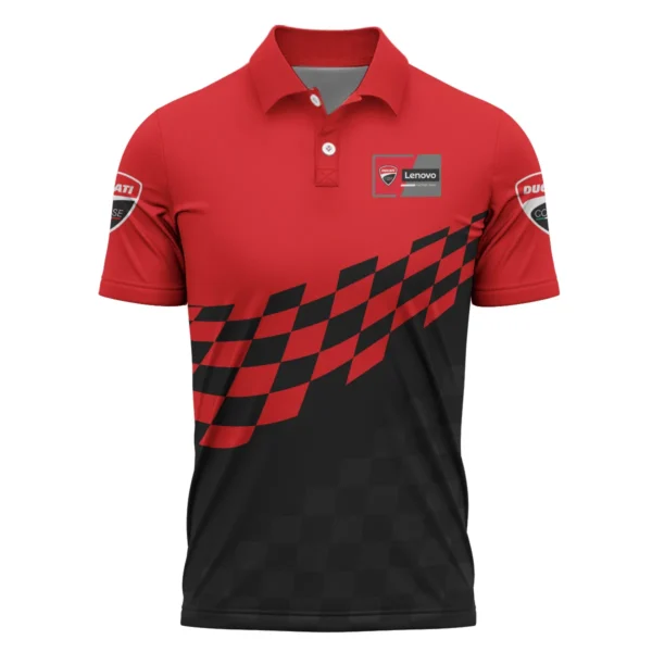 Ducati Lenovo Team Exclusive Logo Polo Shirt QTVAGP100625A11DUC-PL - Image 2