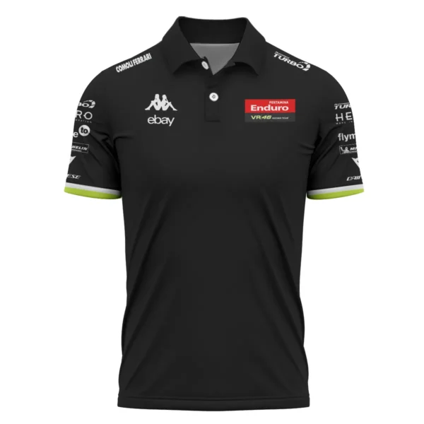 VR46 Racing Team Exclusive Logo Polo Shirt QTVAGP120625A15VR46-PL - Image 2