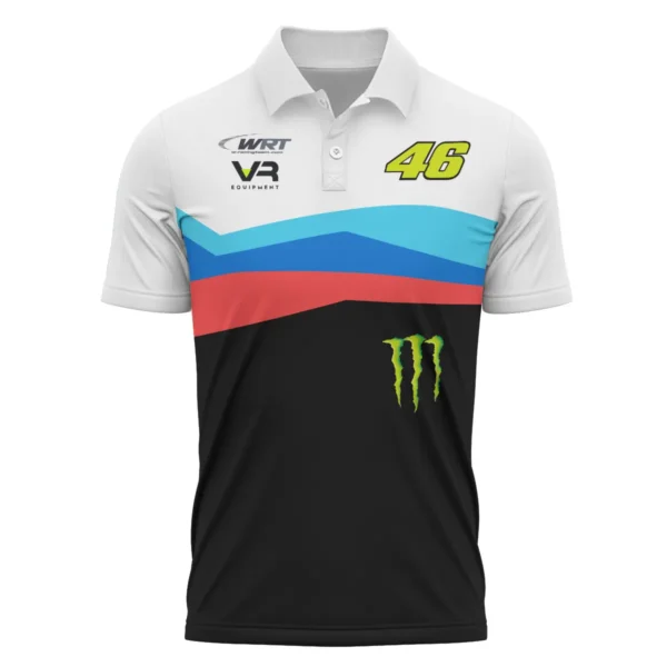 VR46 Racing Team Exclusive Logo Polo Shirt QTVAGP120625A18VR46-PL - Image 2