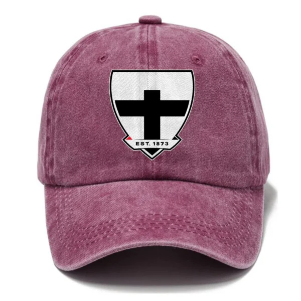 St Kilda Saints AFL Exclusive Logo Washed Cotton Baseball Cap - Printed With Box HOAFL100525BC01STK - Rose
