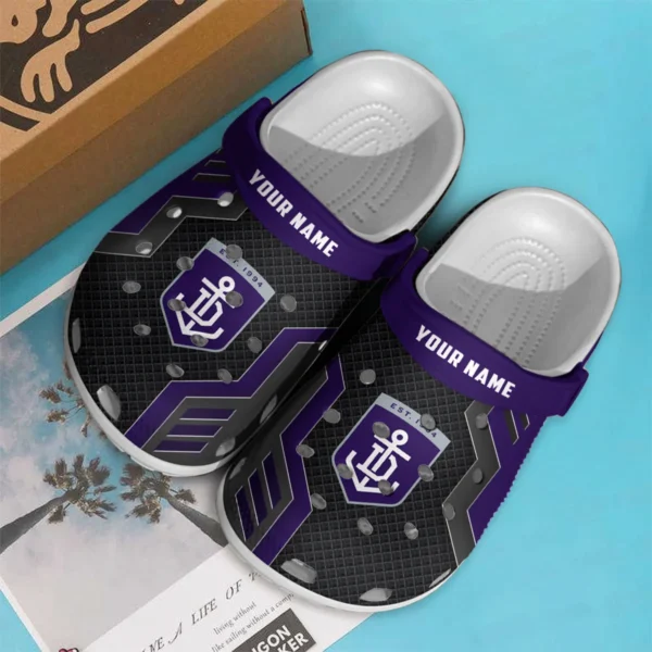 Fremantle Dockers Australian Football League Exclusive Logo Crocs HOVA210525AFL09FRE - Image 3