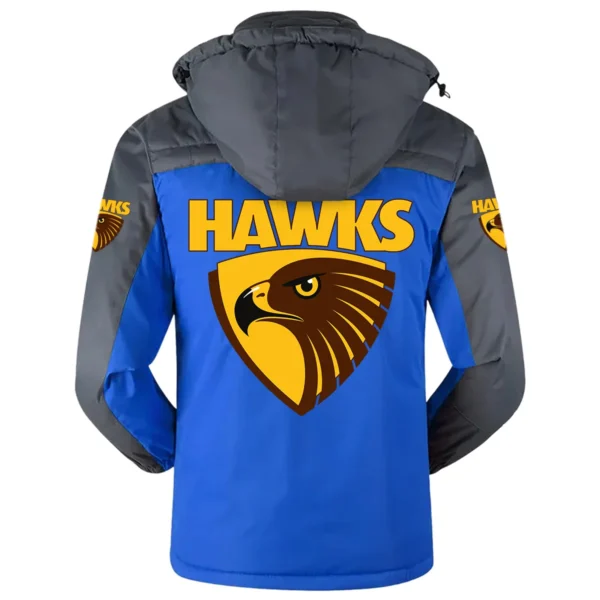 Hawthorn Hawks Australian Football League Exclusive Logo Plush Charging Suit HOAFL220525PCS01HAW - Blue - Image 3