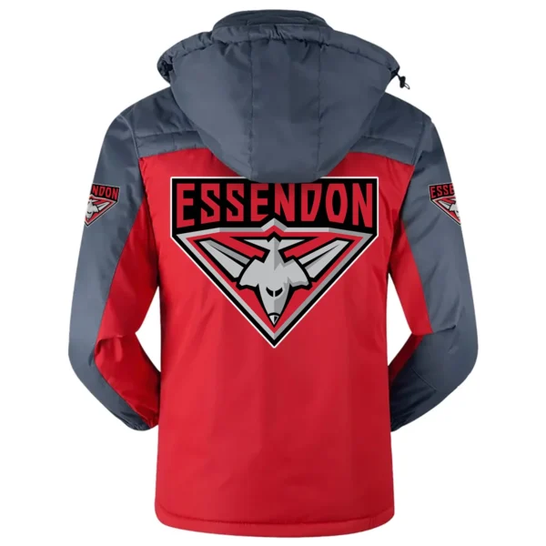 Essendon Bombers Australian Football League Exclusive Logo Plush Charging Suit HOAFL220525PCS01ESS - Red - Image 3