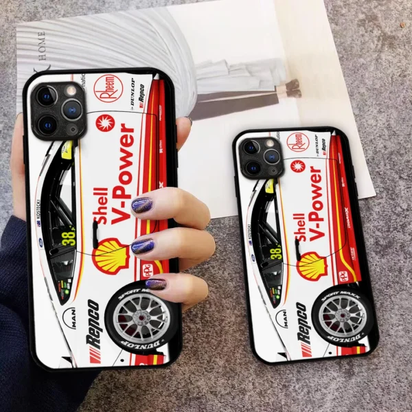 Brodie Kostecki Shell V-Power Racing Phone Case – Dustproof, Scratch & Shock Resistant – HOSPC210625PC01BK - Image 2