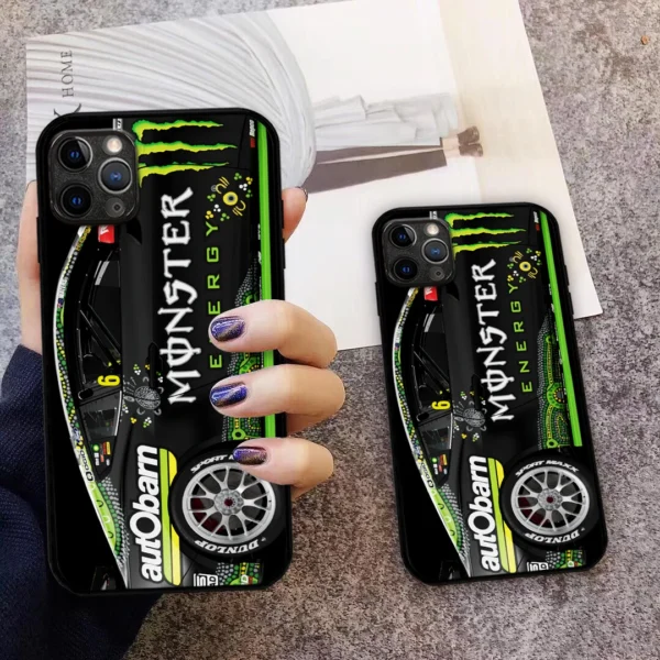 Cam Waters Monster Castrol Racing Phone Case – Dustproof, Scratch & Shock Resistant – HOSPC210625PC01CW - Image 2