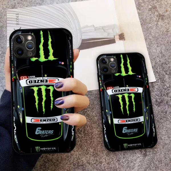 Monster Castrol Racing Phone Case – Dustproof, Scratch & Shock Resistant – HOSPC240605A01TF - Image 3