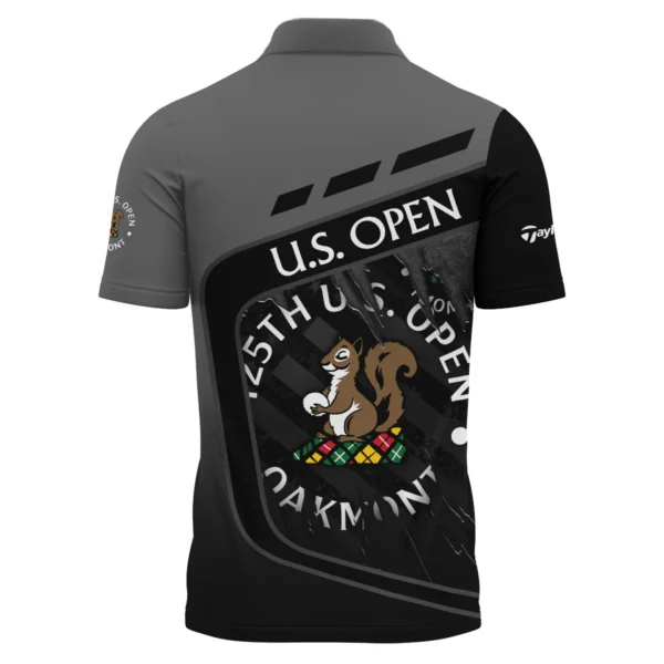 TaylorMade 125th U.S. Open Exclusive Logo Polo Shirt QTUSG110625A6TM-PL - Image 3