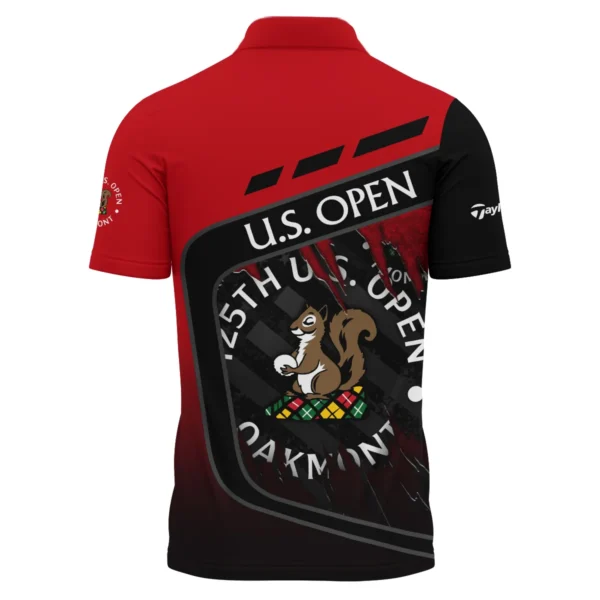 TaylorMade 125th U.S. Open Exclusive Logo Polo Shirt QTUSG110625A7TM-PL - Image 3
