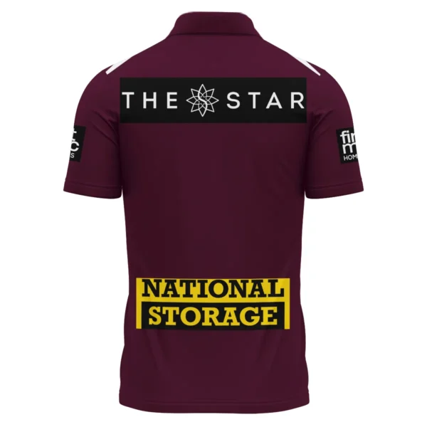 Brisbane Broncos NRL Exclusive Logo Polo Shirt QTVA050625NRL01BRI-PL - Image 3