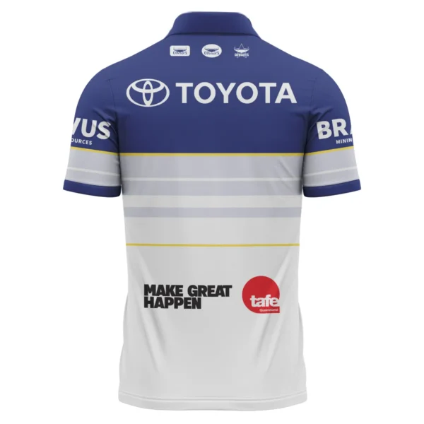 North Queensland Cowboys NRL Exclusive Logo Polo Shirt QTVA050625NRL01NQL-PL - Image 3