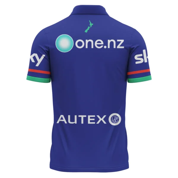 NZ Warriors NRL Exclusive Logo Polo Shirt QTVA050625NRL01NZL-PL - Image 3