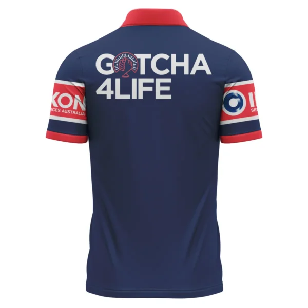 Sydney Roosters NRL Exclusive Logo Polo Shirt QTVA050625NRL01SYD-PL - Image 3