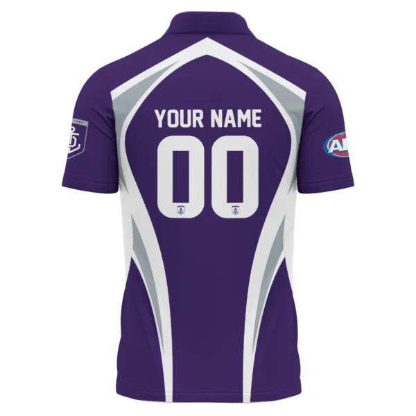 Fremantle Dockers AFL Exclusive Logo Polo Shirt QTVA250625AFL03FRE-PL - Image 3