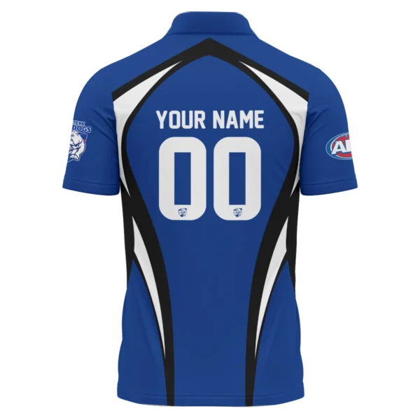 Western Bulldogs AFL Exclusive Logo Polo Shirt QTVA250625AFL03WB-PL - Image 3