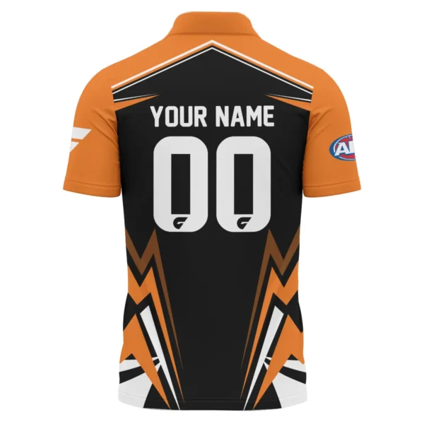 GWS Giants AFL Exclusive Logo Polo Shirt QTVA270625AFL04GWS-PL - Image 3