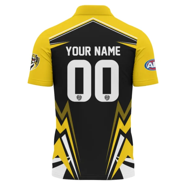 Richmond Tigers AFL Exclusive Logo Polo Shirt QTVA270625AFL04RICH-PL - Image 3