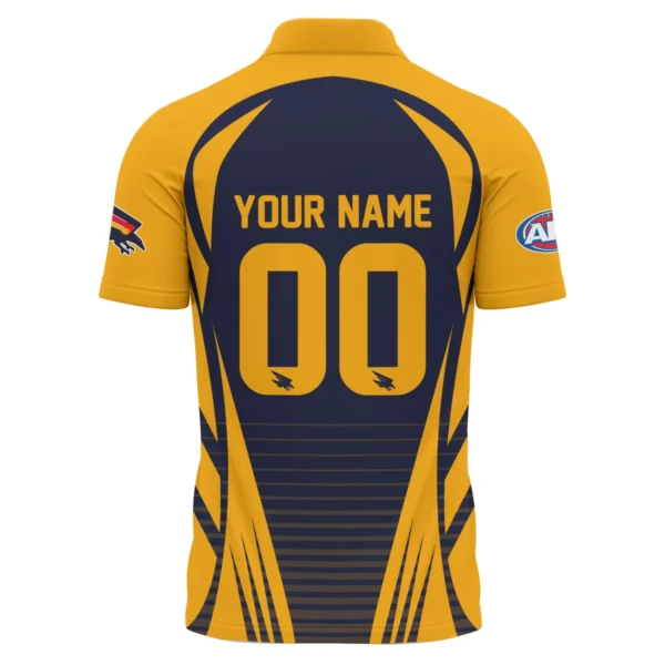 Adelaide Crows AFL Exclusive Logo Polo Shirt QTVA280625AFL05ADEL-PL - Image 3