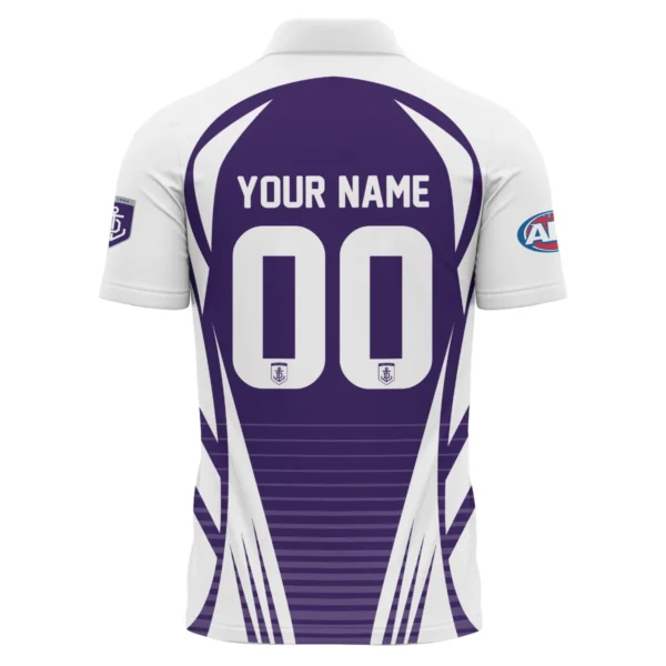 Fremantle Dockers AFL Exclusive Logo Polo Shirt QTVA280625AFL05FRE-PL - Image 3