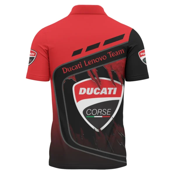 Ducati Lenovo Team Exclusive Logo Polo Shirt QTVAGP060625A8DUC-PL - Image 3