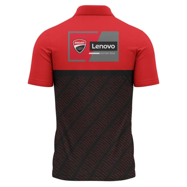 Ducati Lenovo Team Exclusive Logo Polo Shirt QTVAGP110625A12DUC-PL - Image 3