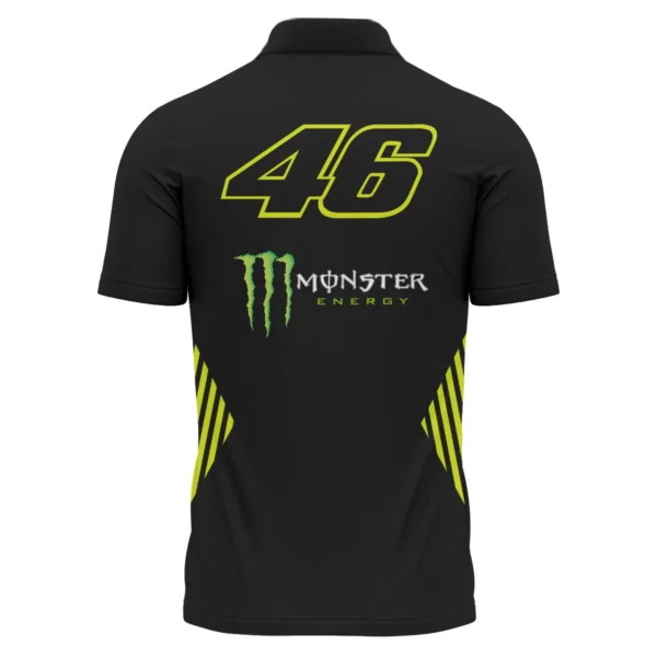 VR46 Racing Team Exclusive Logo Polo Shirt QTVAGP120625A17VR46-PL - Image 3