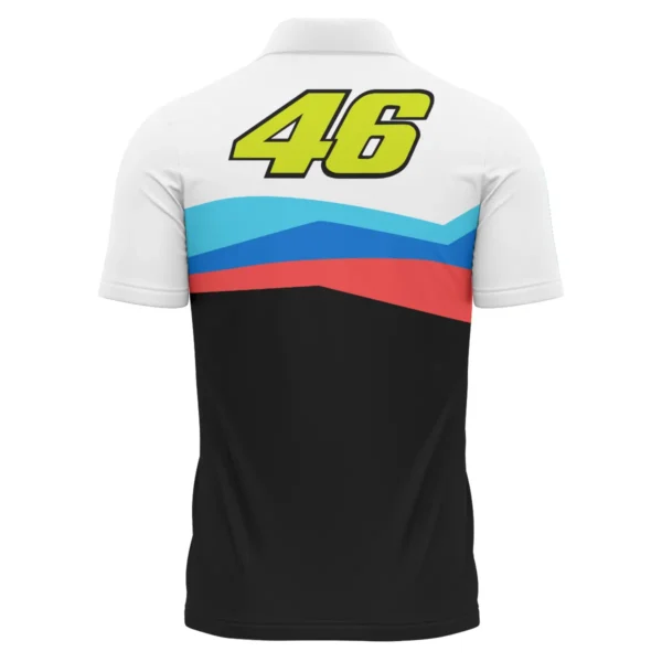 VR46 Racing Team Exclusive Logo Polo Shirt QTVAGP120625A18VR46-PL - Image 3