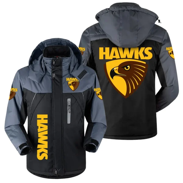 Hawthorn Hawks Australian Football League Exclusive Logo Plush Charging Suit HOAFL220525PCS01HAW - Black