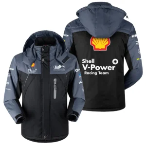 Shell V-Power Racing Exclusive Logo Plush Charging Suit HOSPC130625PCS01SHE - Black