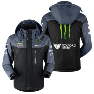 Monster Castrol Racing Exclusive Logo Plush Charging Suit HOSPC160625PCS01TF - Black
