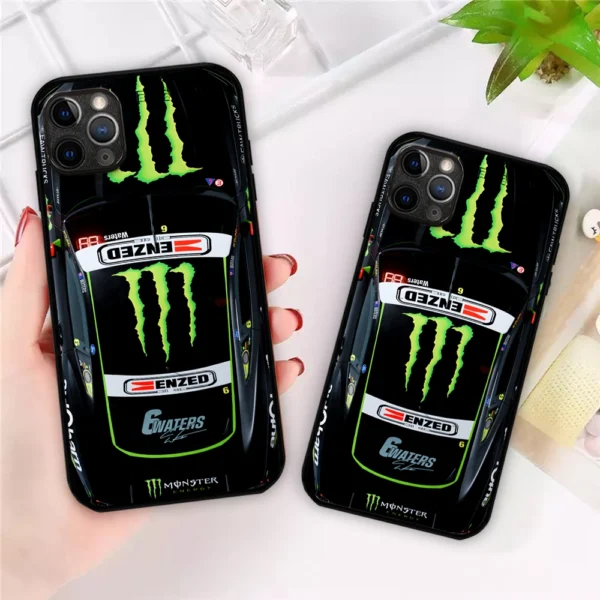Monster Castrol Racing Phone Case – Dustproof, Scratch & Shock Resistant – HOSPC240605A01TF - Image 4