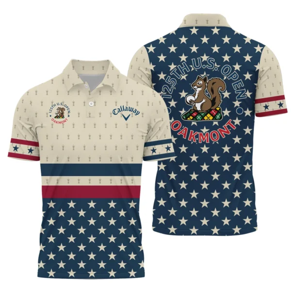 Callaway 125th U.S. Open Exclusive Logo Polo Shirt QTUSG120625A2CLW-PL