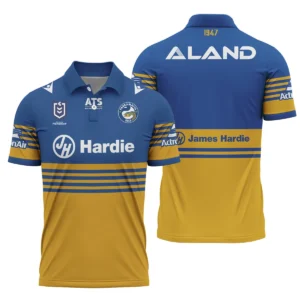 Parramatta Eels NRL Exclusive Logo Polo Shirt QTVA050625NRL01PAR-PL
