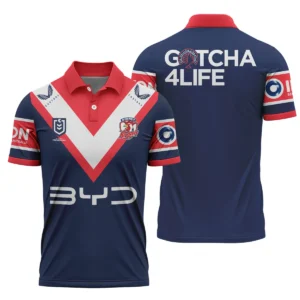 Sydney Roosters NRL Exclusive Logo Polo Shirt QTVA050625NRL01SYD-PL