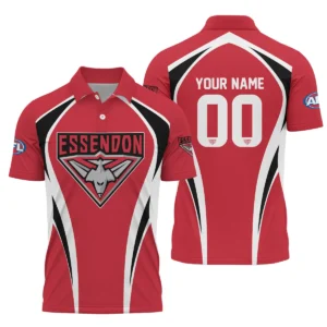 Essendon Bombers AFL Exclusive Logo Polo Shirt QTVA250625AFL03ESS-PL
