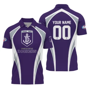 Fremantle Dockers AFL Exclusive Logo Polo Shirt QTVA250625AFL03FRE-PL