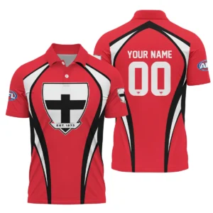 St Kilda Saints AFL Exclusive Logo Polo Shirt QTVA250625AFL03STK-PL